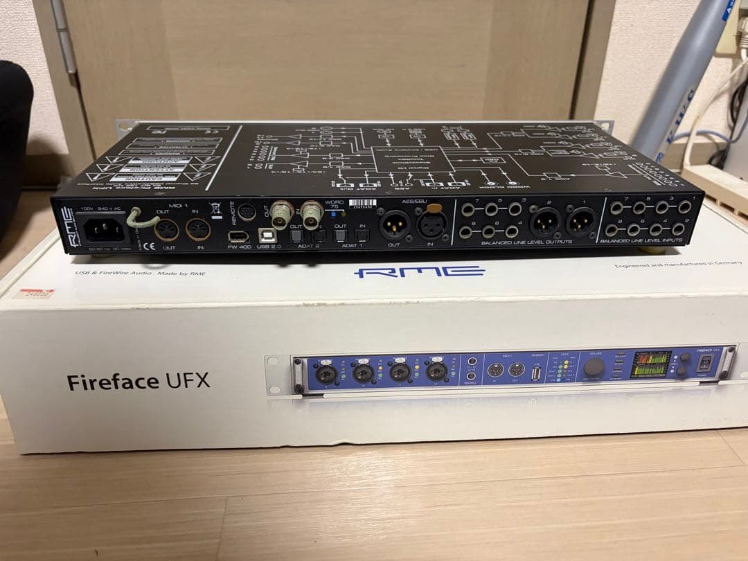 RME Fireface UFX USB FireWire Audio Interface Tested w/ Original Box