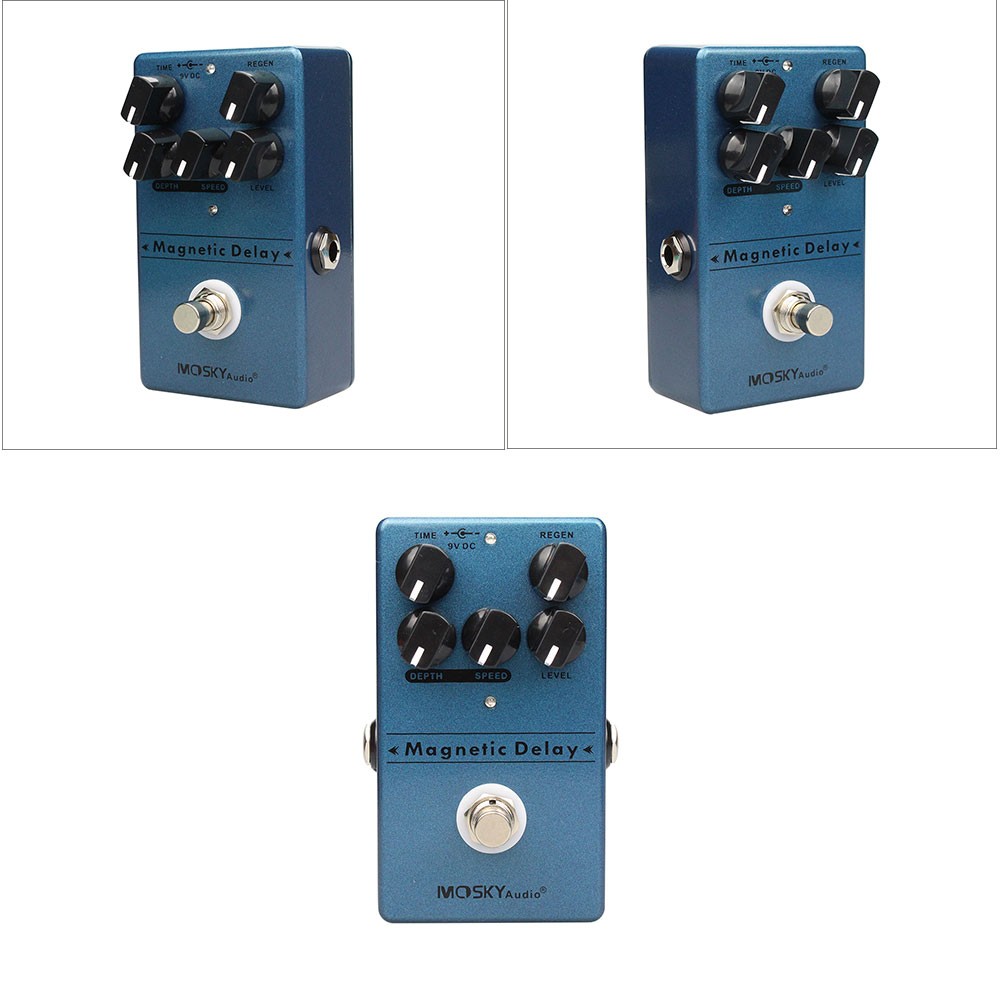 Mosky Magnetic Delay Guitar Effect Pedal VOICE LEVEL for Guitar Effect Pedal USA