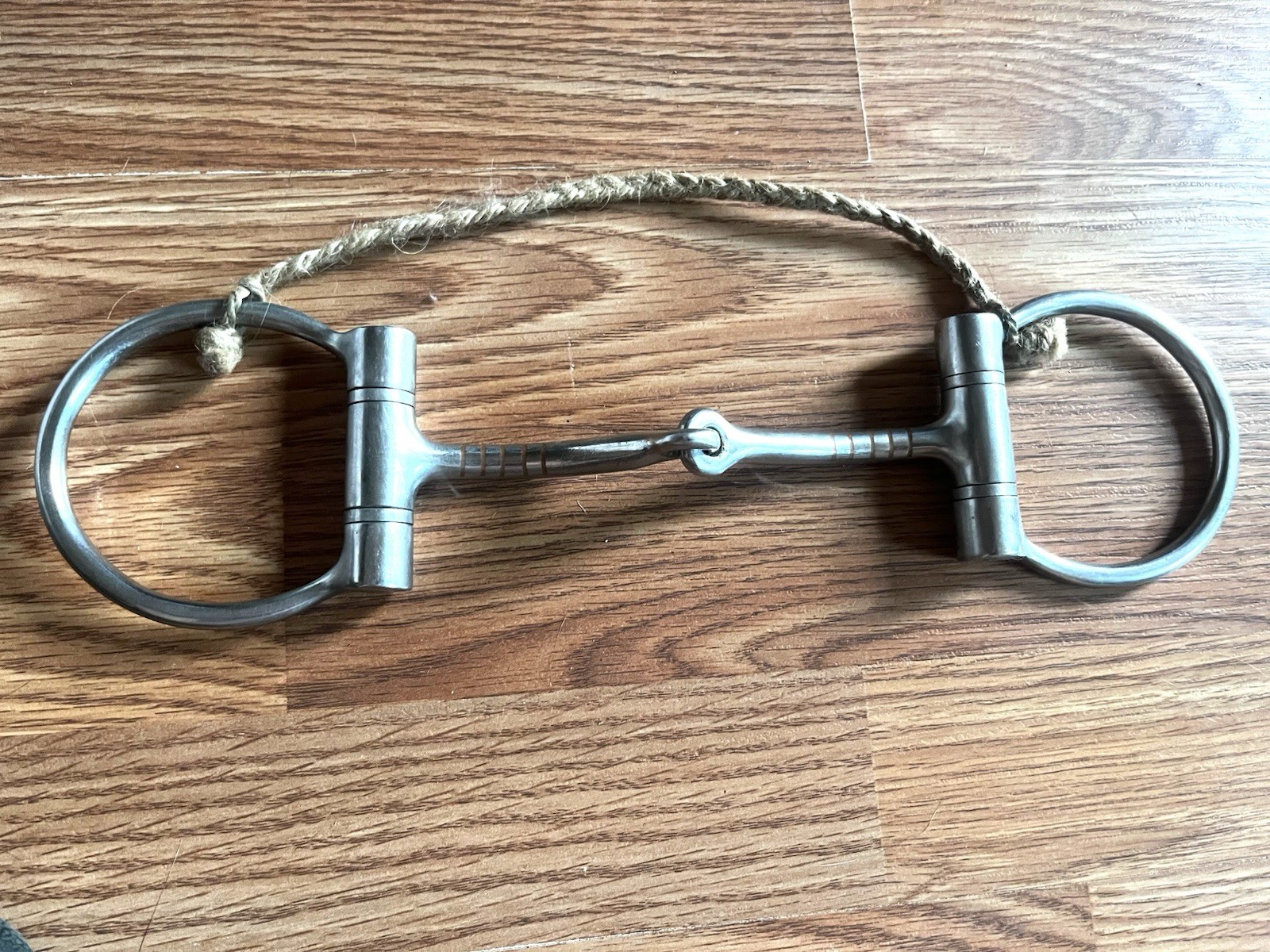 5” Western Dee Ring Snaffle Bit Curved Comfort Mouthpiece