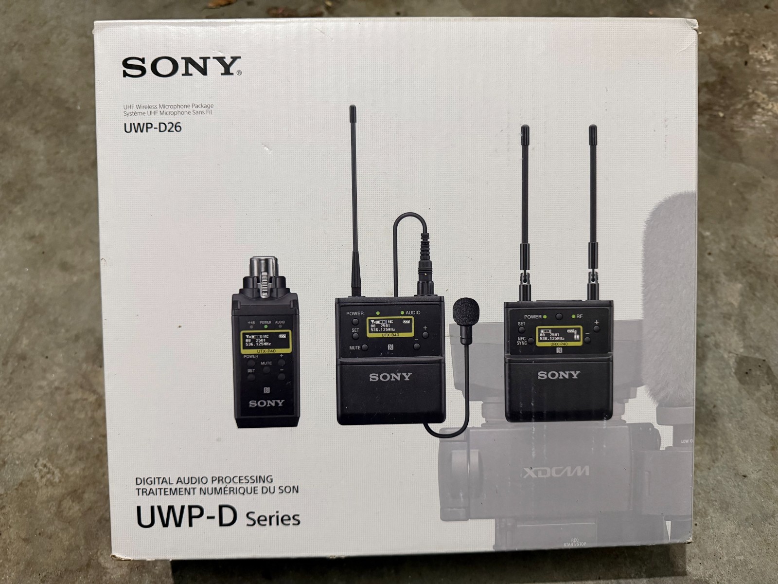 Sony UWP-D26 Camera-Mount Wireless Combo Microphone System