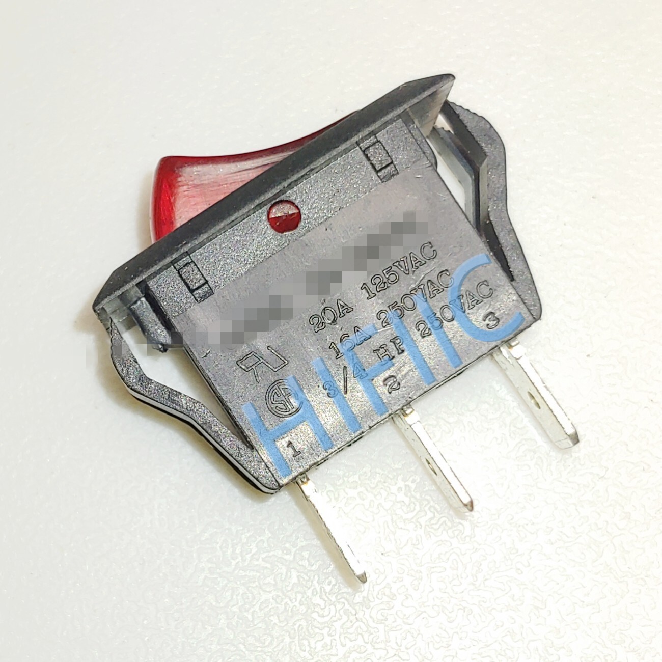 Heater Rocker Switch Twin Star Fireplace (33E05-0546-C0511) (33E05-0521-C0436)