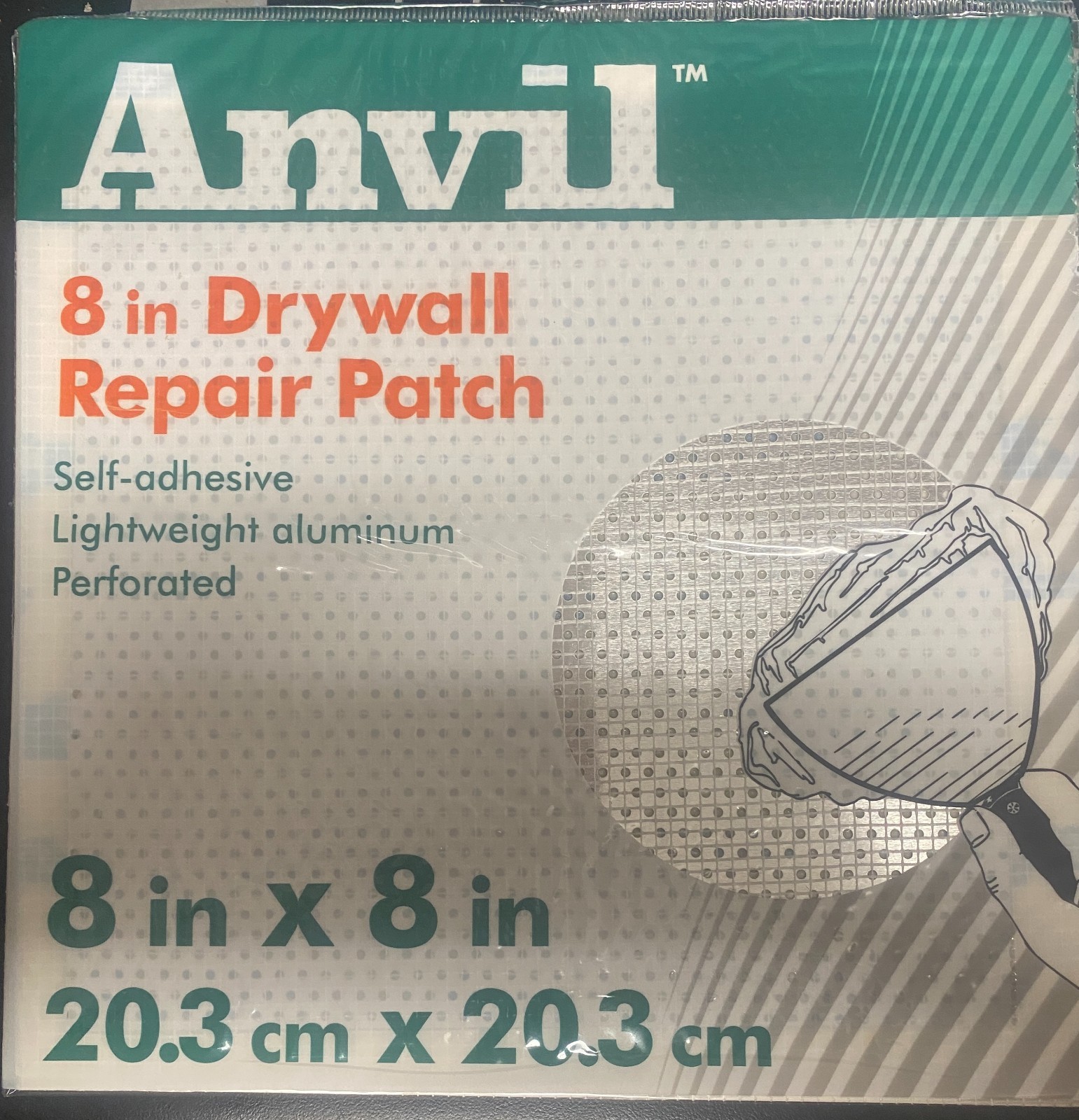 Anvil 8 in. x 8 in. Drywall Repair Patch