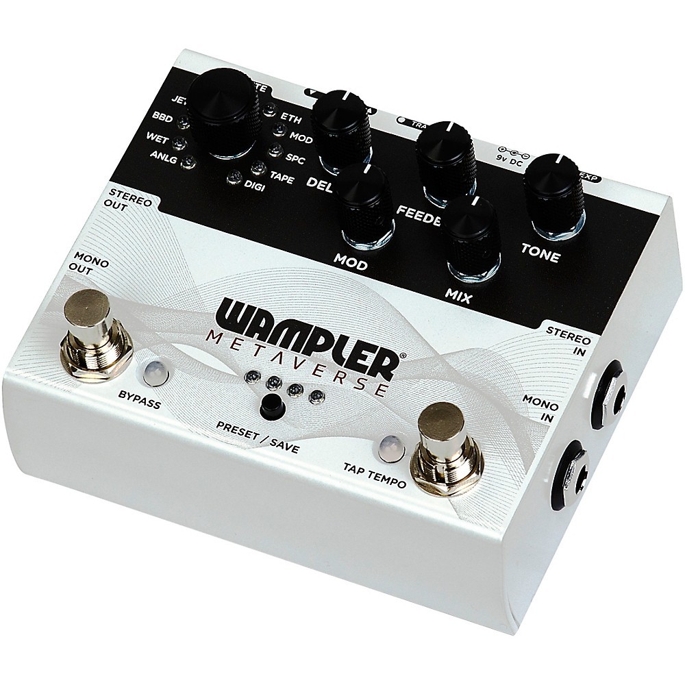 Wampler Metaverse MultiDelay Effects Pedal White
