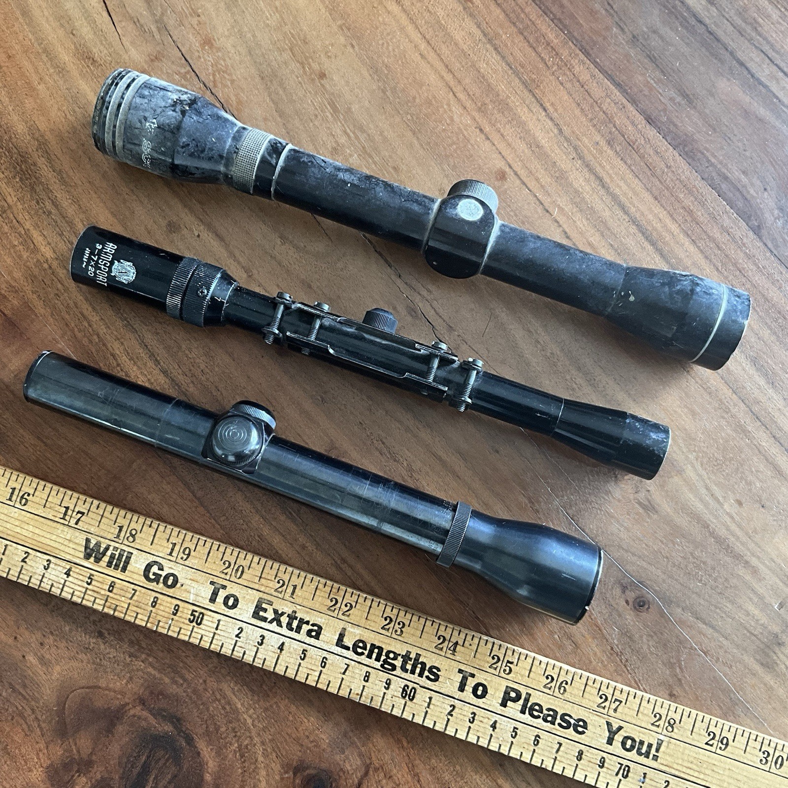 (PARTS ONLY ) Vintage Weaver K3 60-B Scope Tasco Armsport Repair Hunting Target