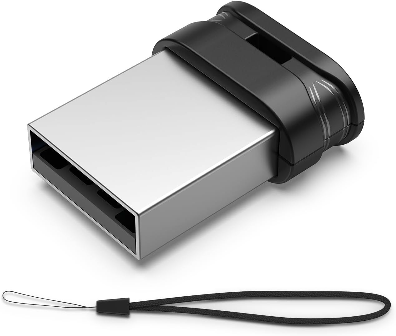 16GB Ultra Slim USB 2.0 Flash Drive - Portable, Shockproof & Water-Resistant