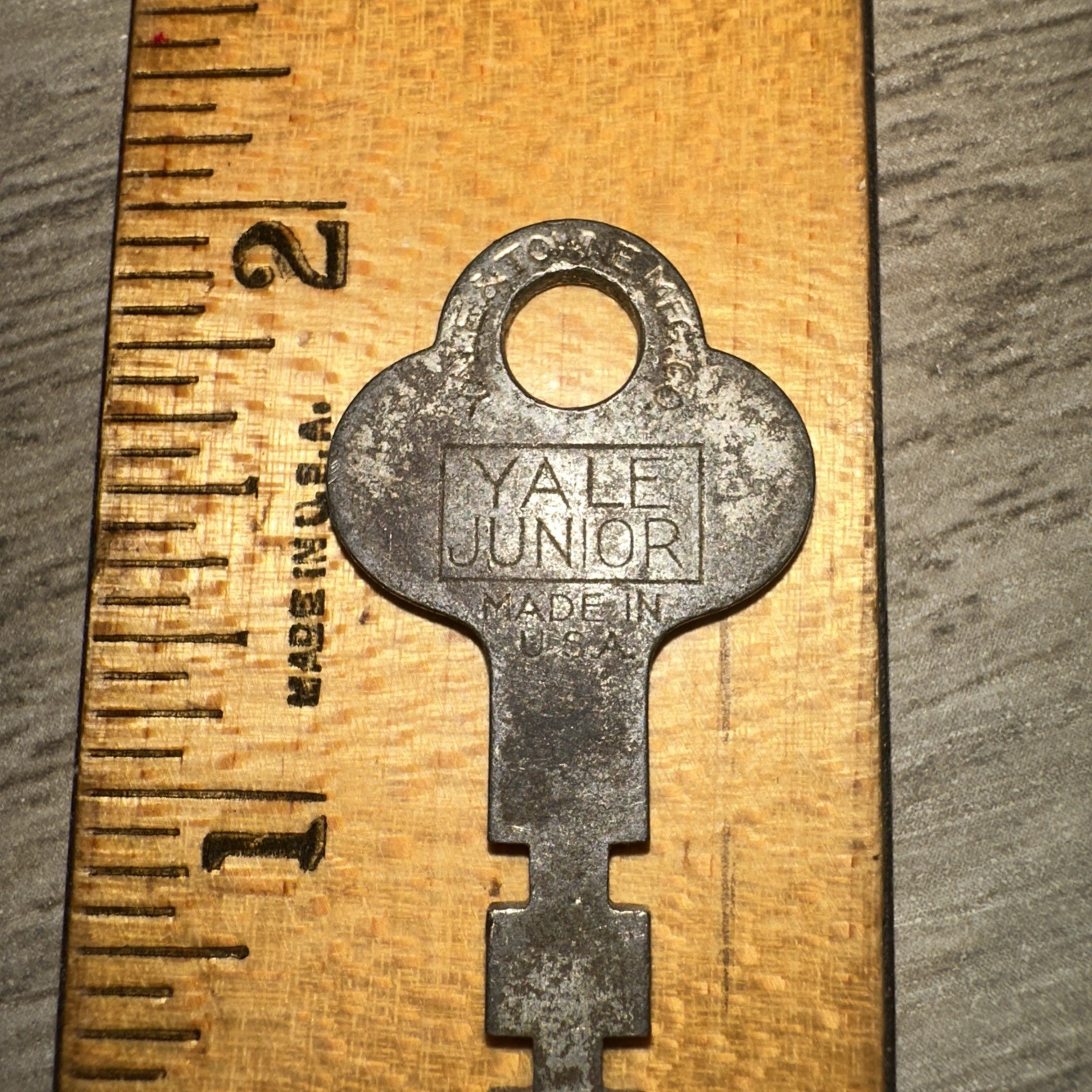 Yale & Towne Manufacturing Co. Skeleton Key Yale Junior Flat Key￼