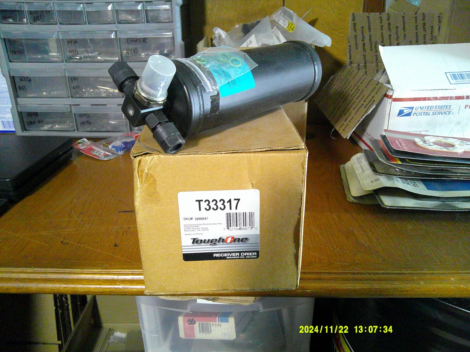ToughOne T33317 AC Receiver Drier For Some 60's & 70' Chrysler Apps.