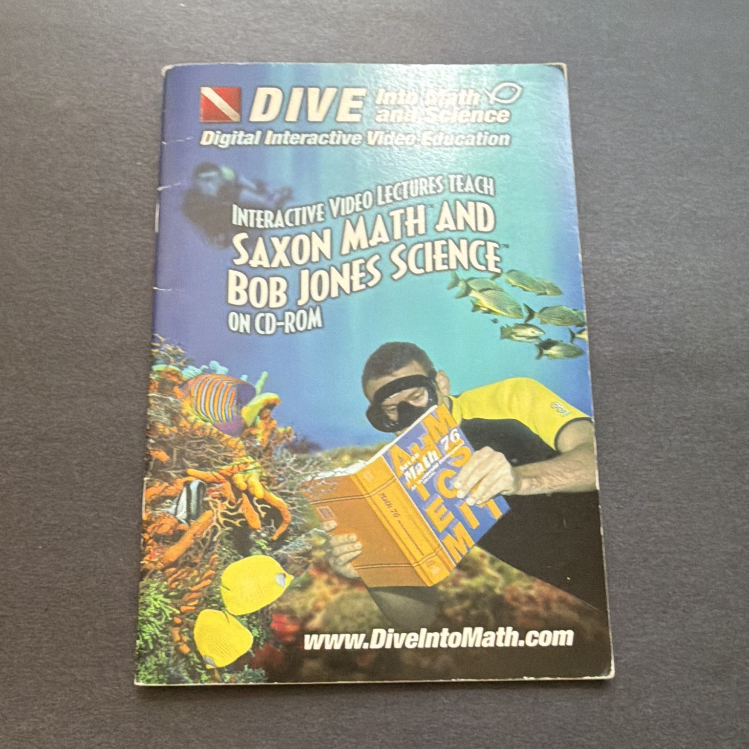 DIVE Into Math and Science Interactive Video Lectures CD Teach Saxon & BJS