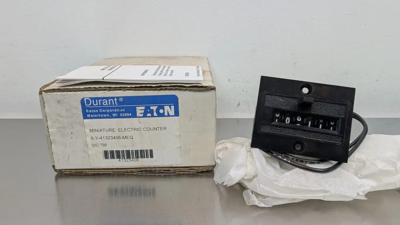 Durant 6-Y-41323406-MEQ Miniature Electronic Counter Eaton