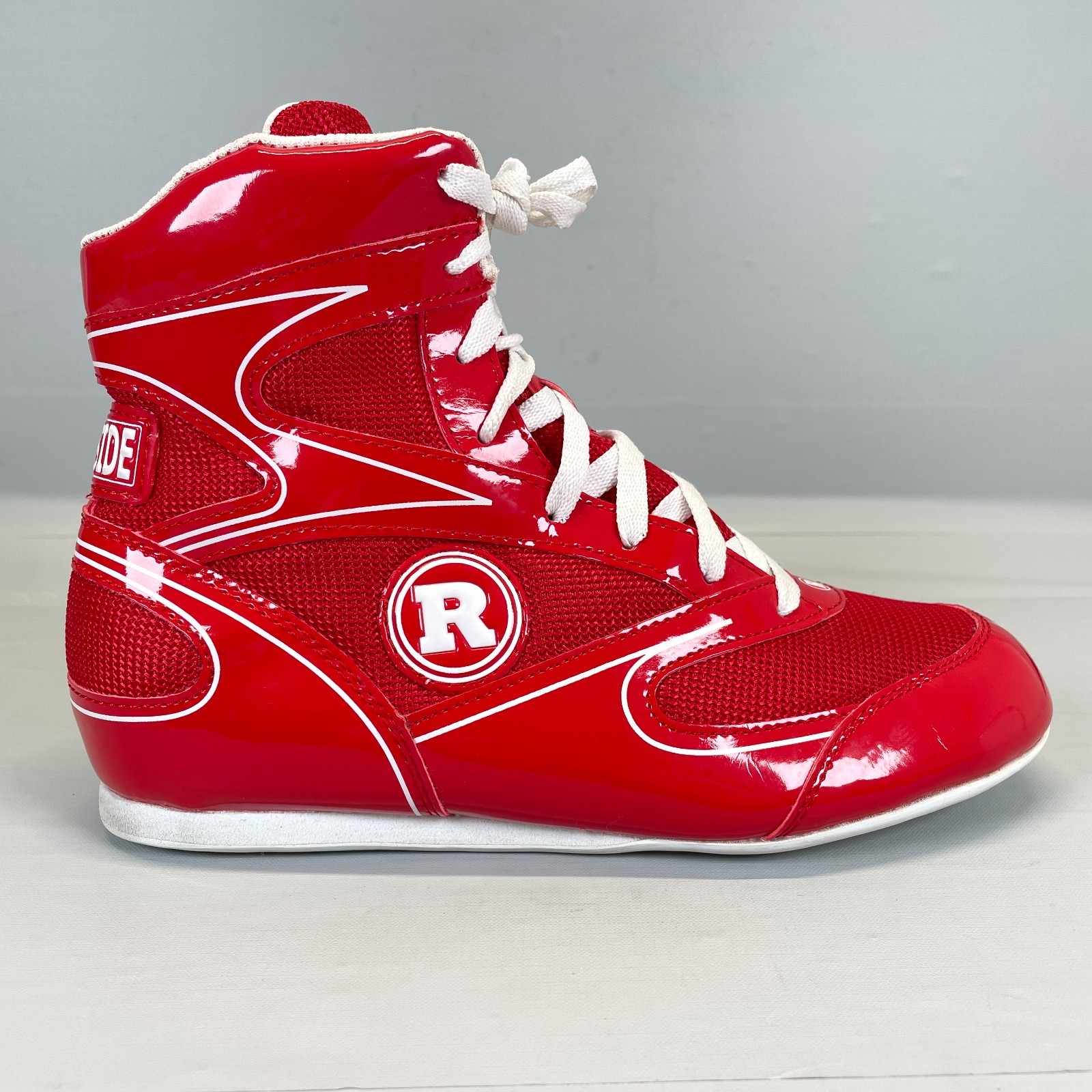 Ringside Diablo Boxing Shoes Mens Size 6 Red Lace Up Athletic Casual Breathable