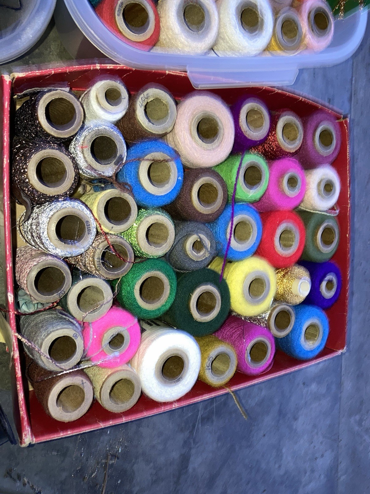 Embroidery Crafting Collection Thread Automatic Embroidery Machine Basket Etc