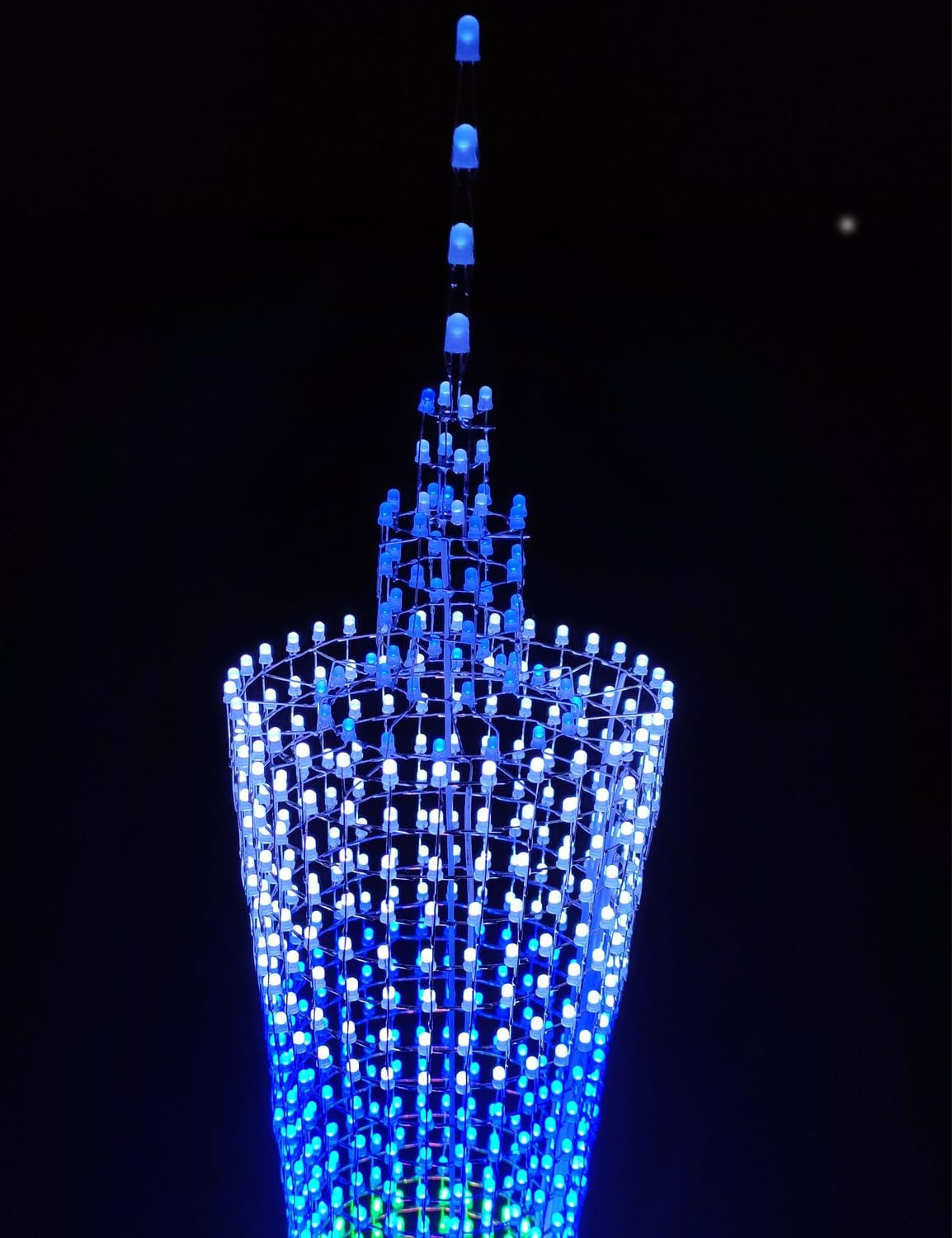 Icubesmart Led Canton Tower Model Diy Electronic Kit Led Cube Model Handmade