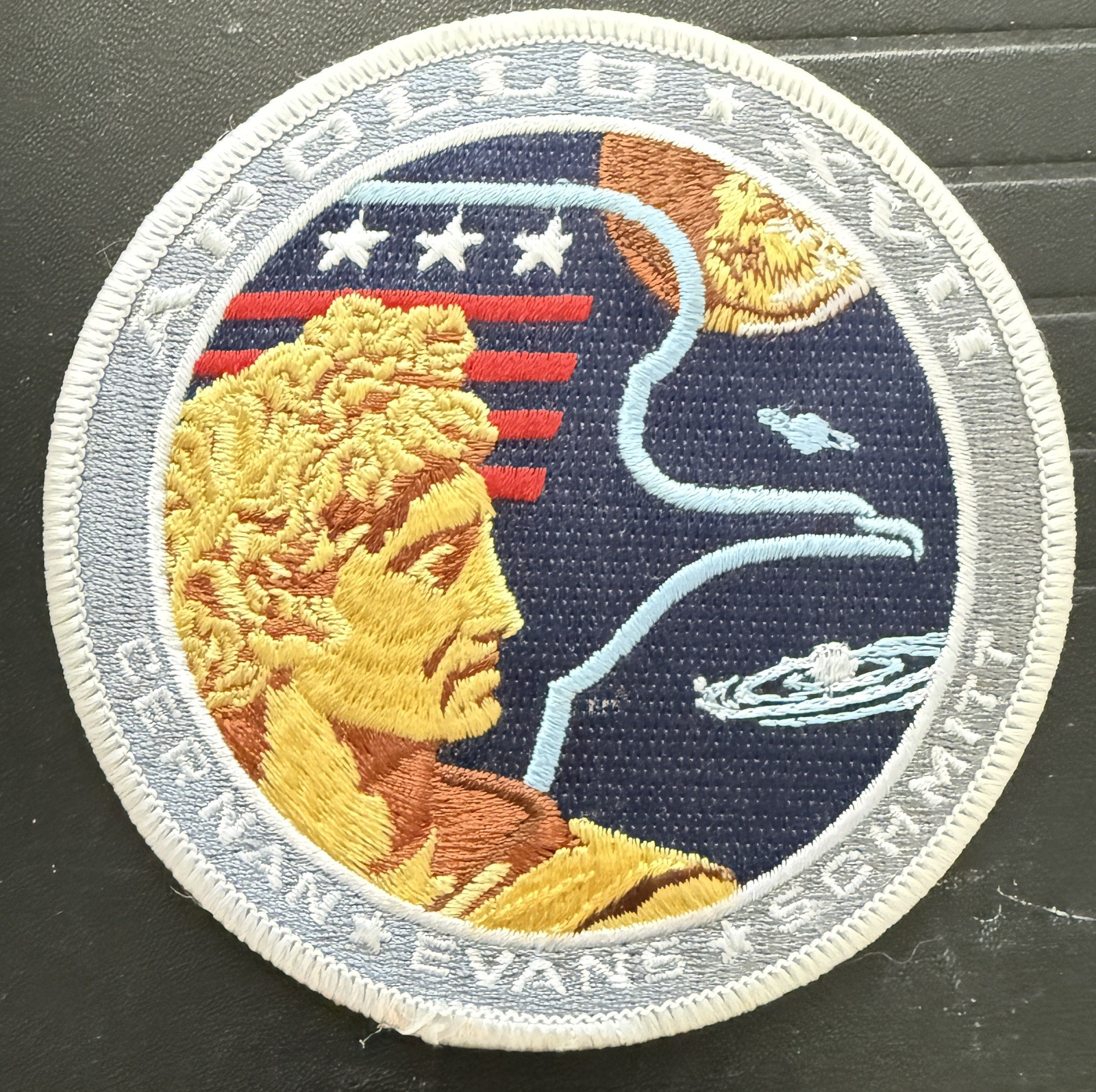 Vintage NASA Patch - Apollo 17 XVII Cernan Evans Schmitt  SLP2 - Loose