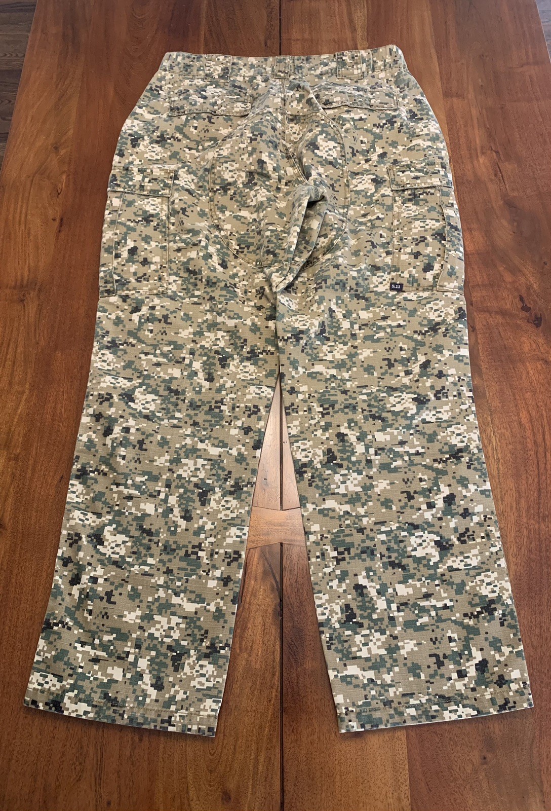 Vintage 511 Tactical Ripstop TDU Pants Mens L-Reg (35x31) Woodland Camo Digital