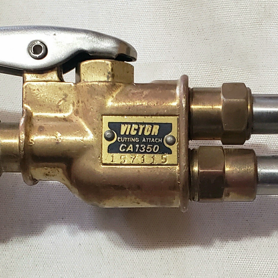 Victor Welding Cutting Torch Set CA1350 Attachment 100 Handle Made In USA