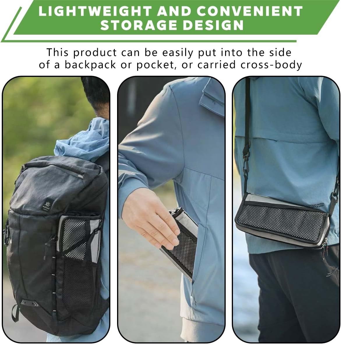 Compact Folding Stool Adults Design & Portable Backpacking Stool W/ Handbag