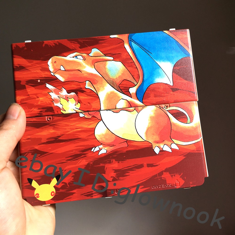 Pokemon Charizard Replacement Faceplate Cover Plates Shell for Nintendo New 3DS