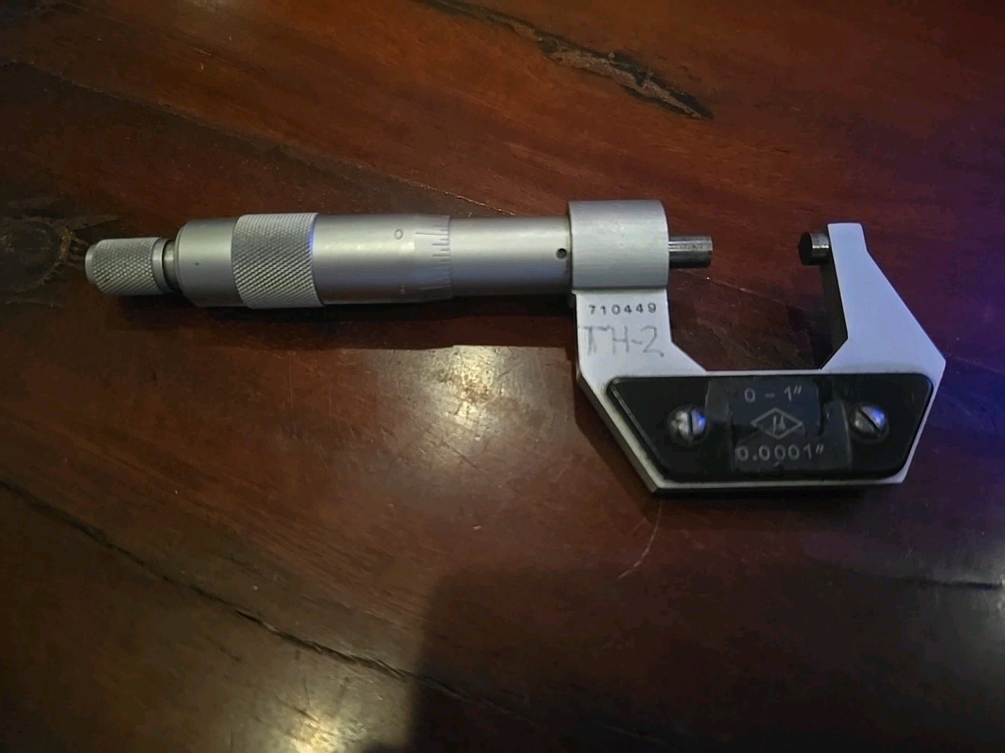 Vintage Swiss Style Micrometer 0-1”