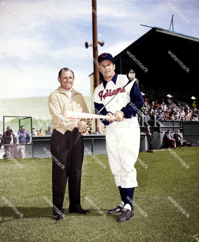 EK804 Al Rosen Cleveland Indians Baseball 8x10 11x14 16x20 Colorized Photo