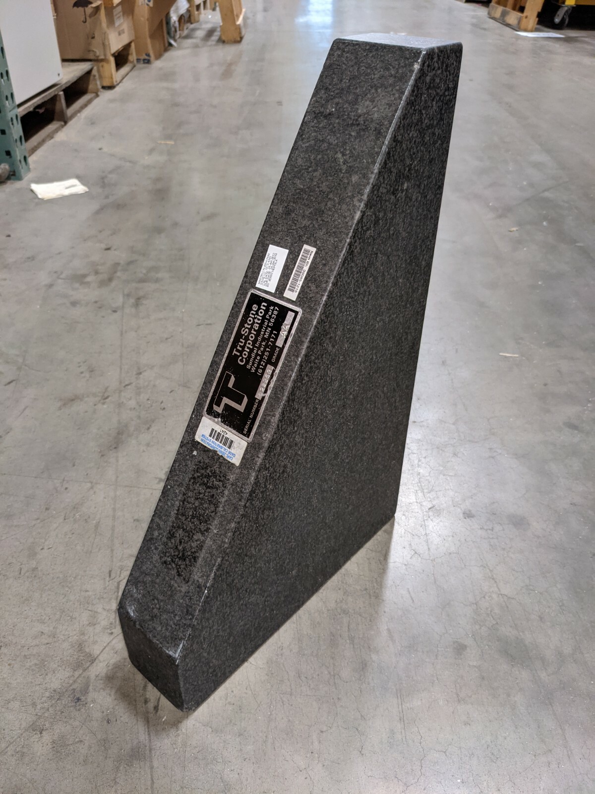 Tru Stone Granite Precision Square 12" x 18" x 3" [WHSE6.2E]