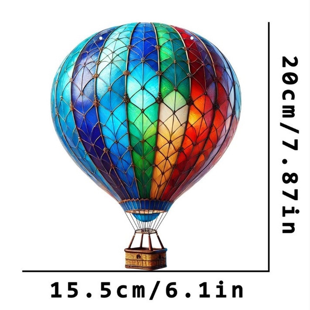 For Balloon Style Flame Effect Hanging Piece for Interior Wall Display