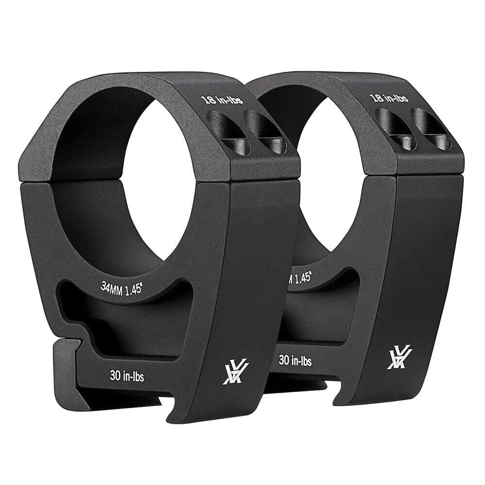 Vortex Pro 34mm High (1.45") Scope Rings PR34-H