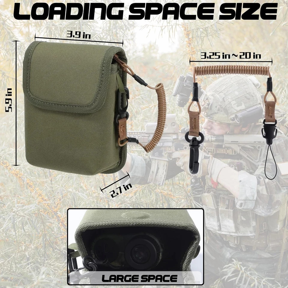 Rangefinder Pouch - with 1 Tethers. Ultimate Protection Your Hunting Accessories
