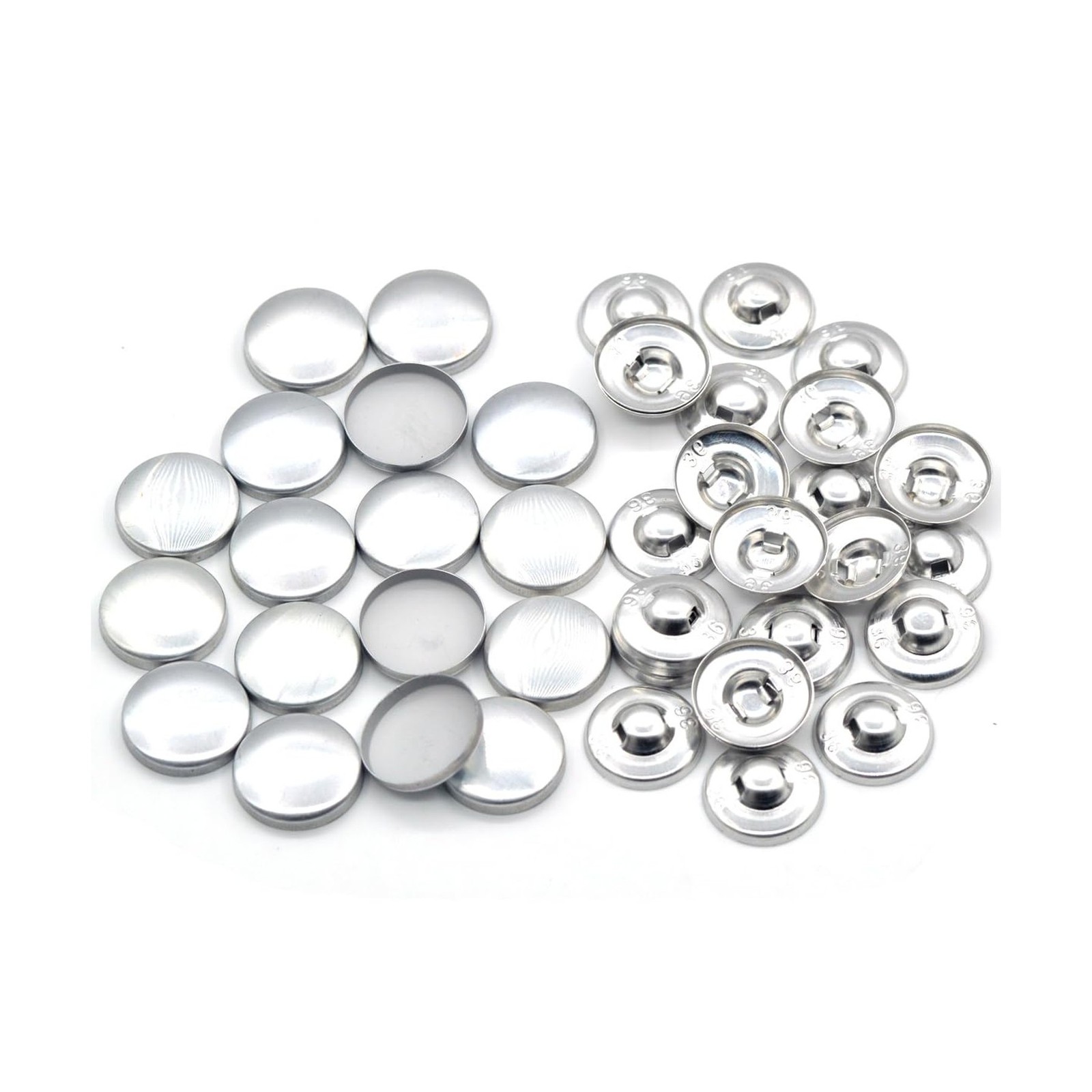 Fabric Covered Button Machine and 7Sets Dies Hand Press Mould Tool for Craft ...