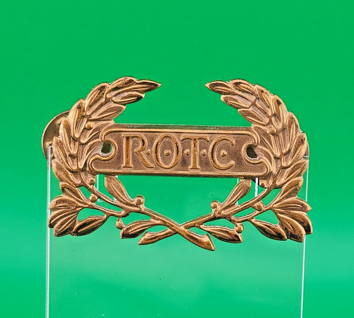 ROTC Uniform Hat Cap Double Pin Back - KREW G-1