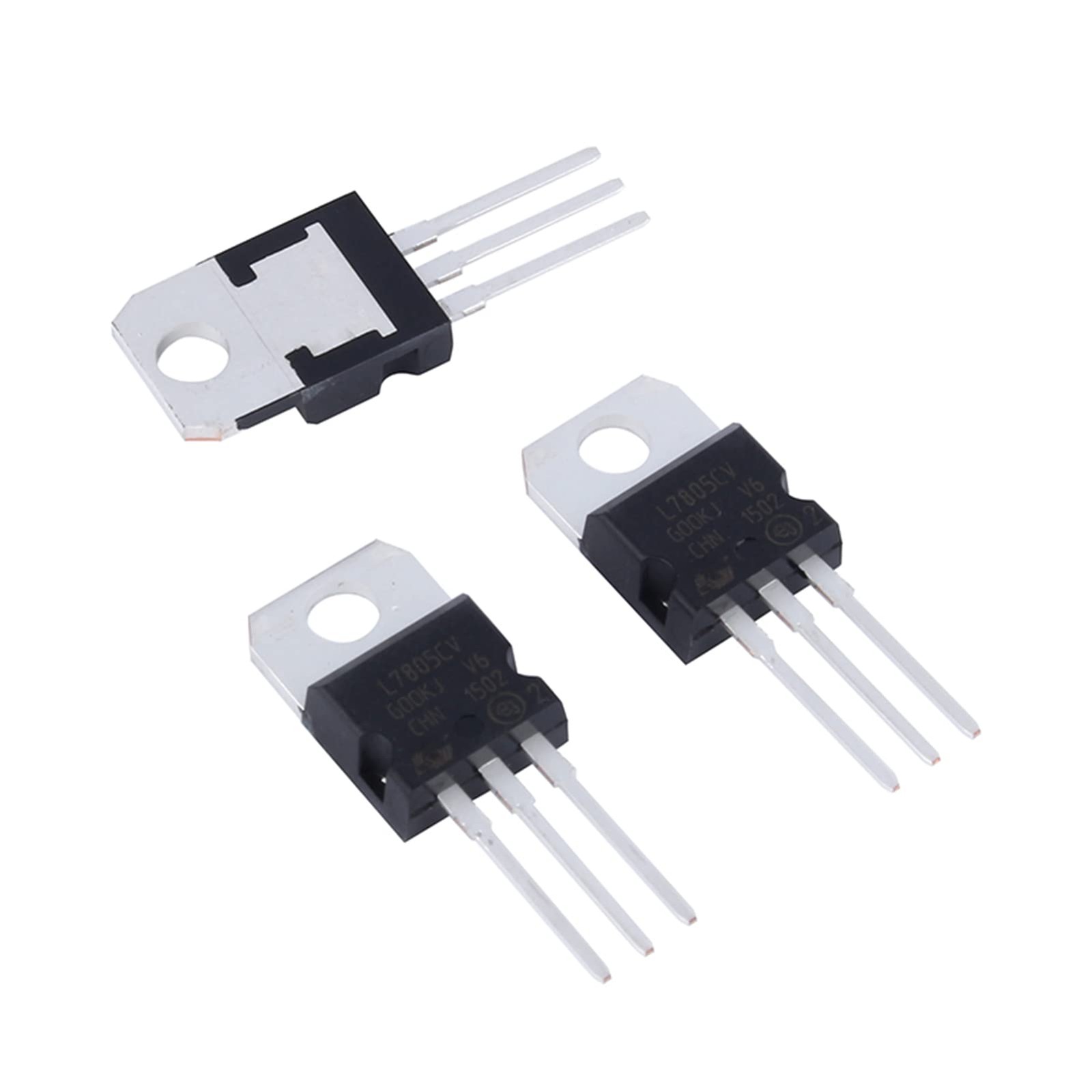 L7805 Voltage Regulator, 10Pcs/Lot L7805 LM7805 7805 Voltage Regulator Output...