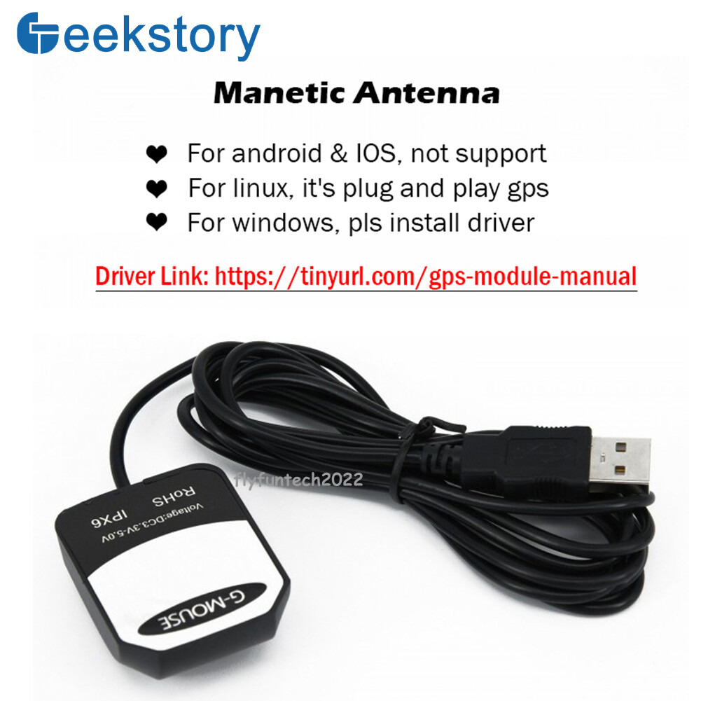 VK-162 G-Mouse GPS Antenna USB Dongle Navigation Module for Google Earth Window