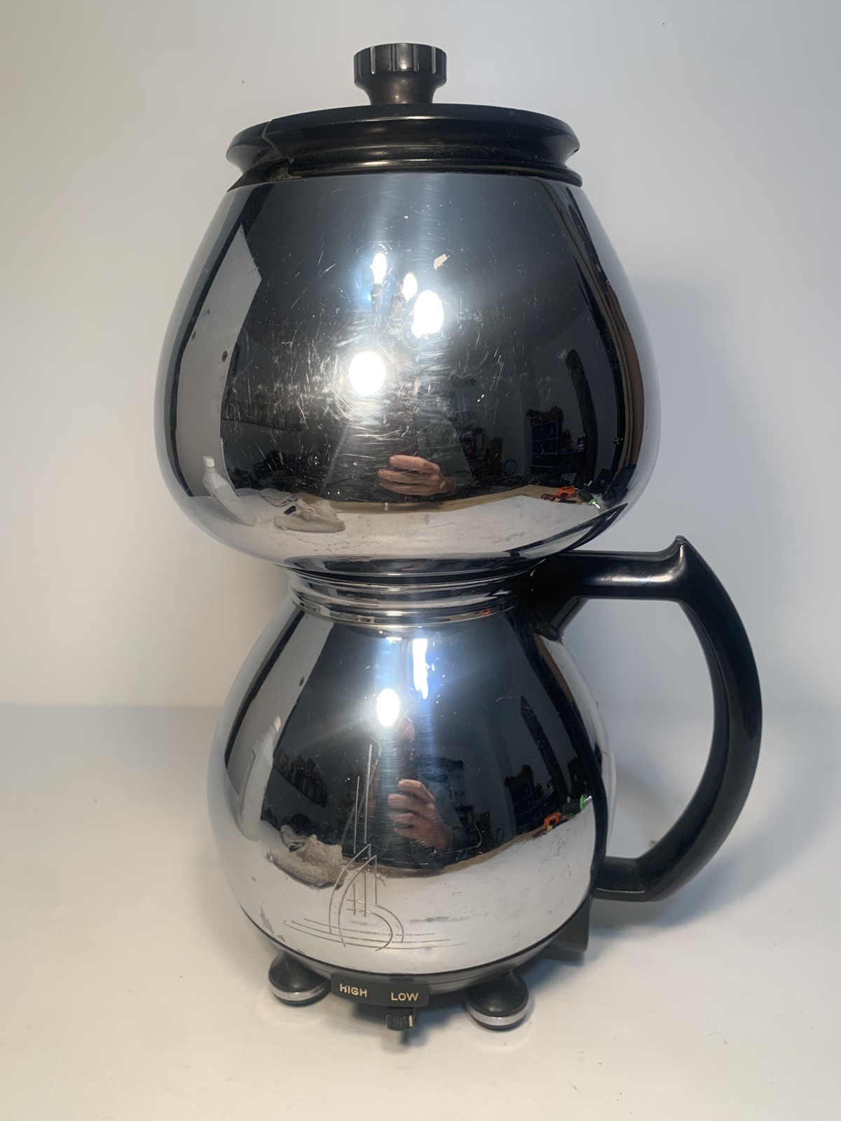 Vintage Sunbeam Coffeemaster C20A Double Bubble Vacuum Siphon Coffee Pot,WORKS!!
