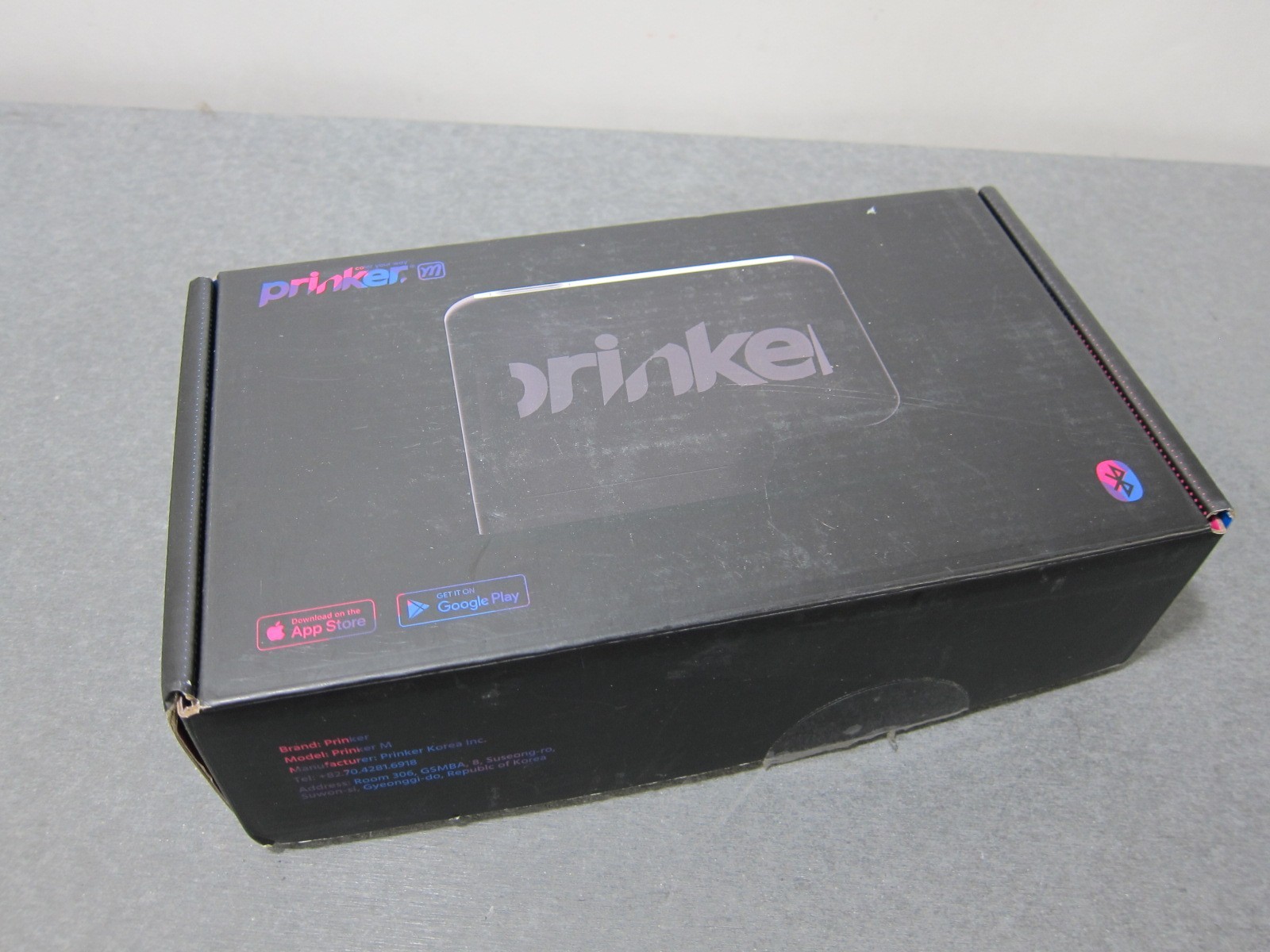 Prinker M Color Custom Temporary Tattoo 3-D Device Printer  - NEW IN OPEN BOX