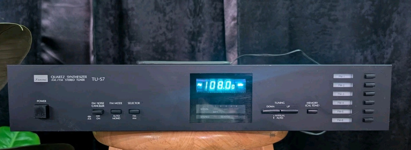 Vintage Sansui TU-S7 Stereo Receiver Tuner AM/FM - FULLY TESTED - **WORKS GOOD**