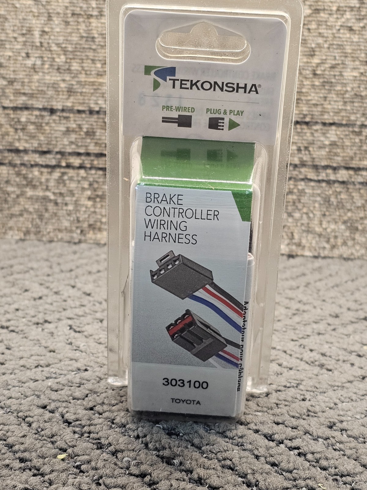 Tekonsha 303100 Brake Control Wiring Adapter for Toyota Tacoma Tundra truck