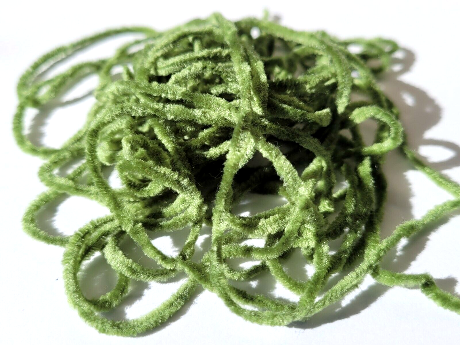 ULTRA CHENILLE - Olive - Fly Tying Jig Material - Small/ Micro - Trout - NEW!