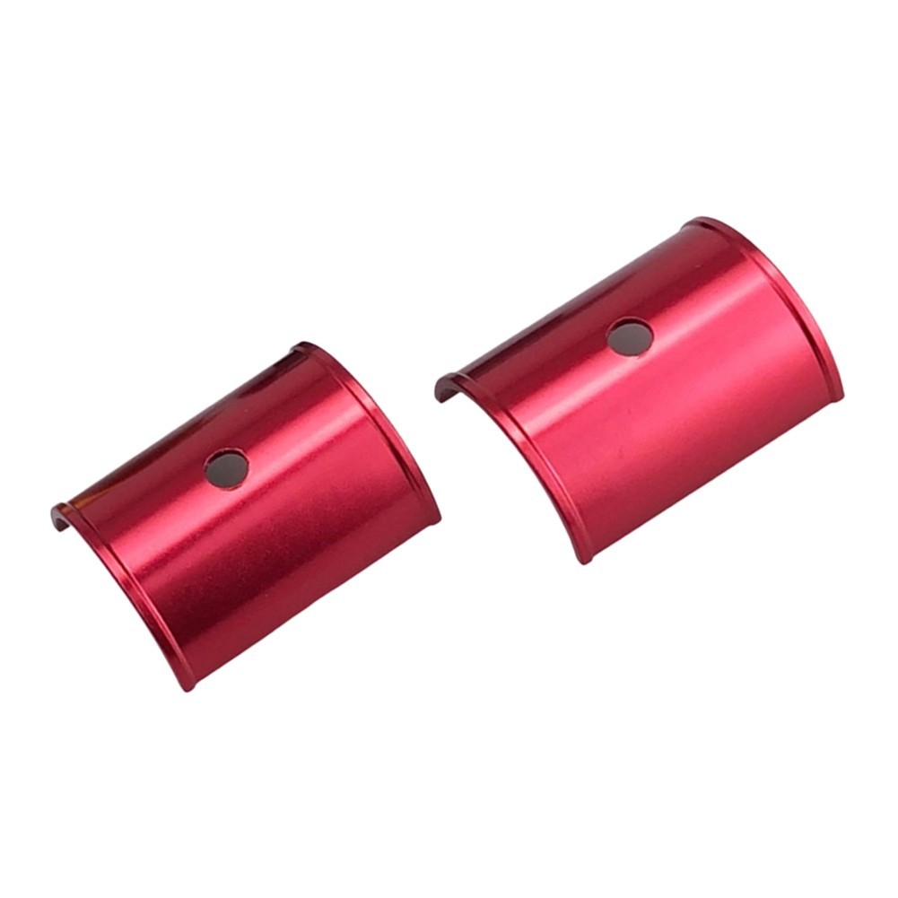 Handlebar Variable Diameter Sleeve Aluminum 3.5 4.5 CM Red MTB Compatible