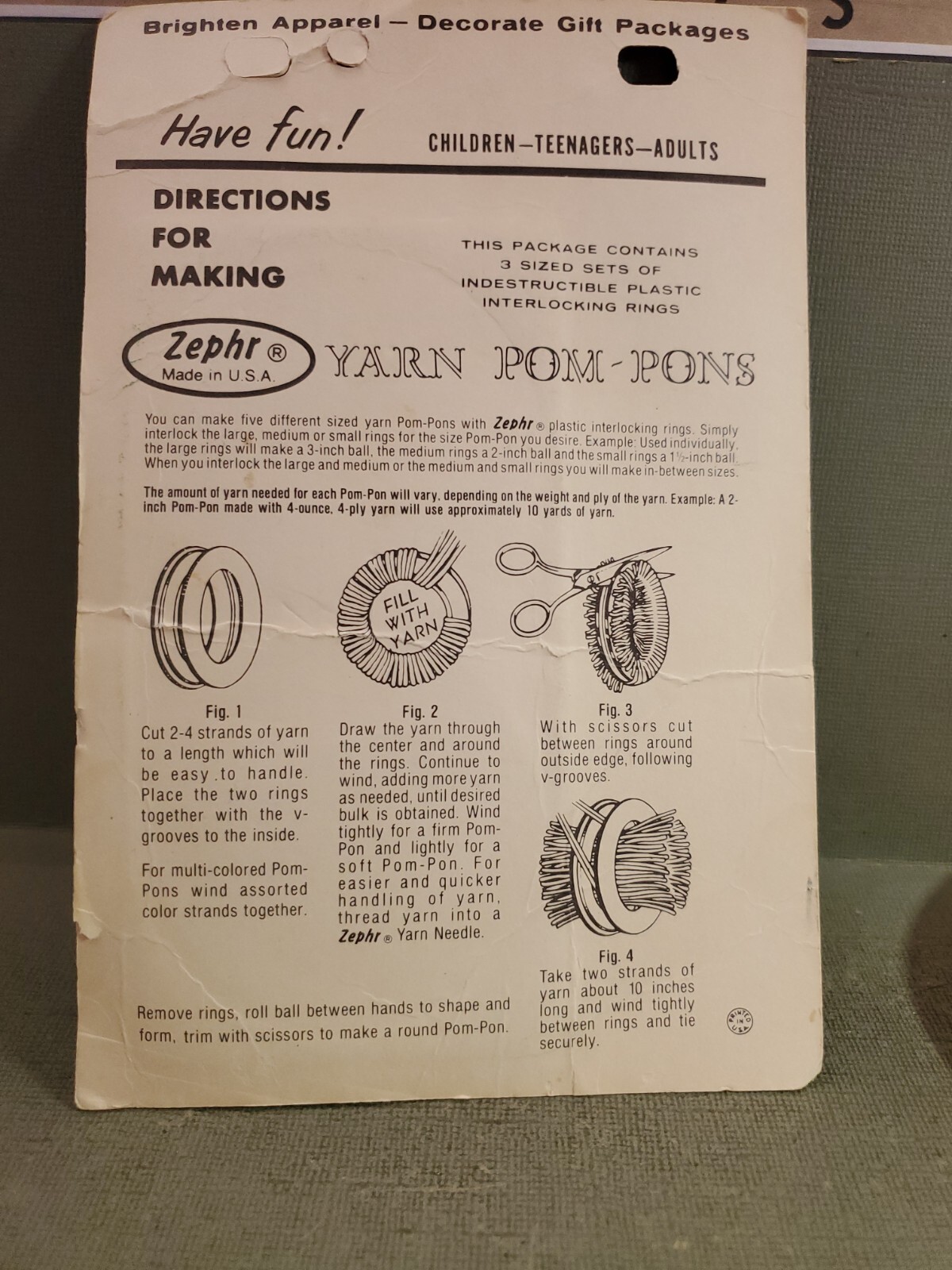 Vintage Pom-Pon Makers