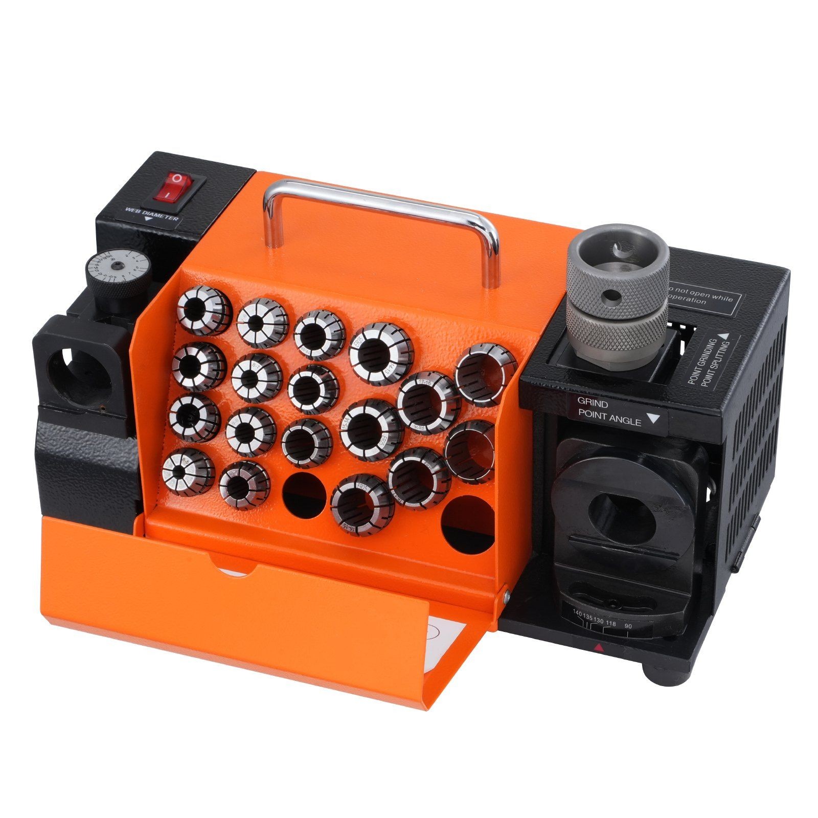 3-20mm Multi Size Bit Sharpener with 18 Standard Collets Grinder
