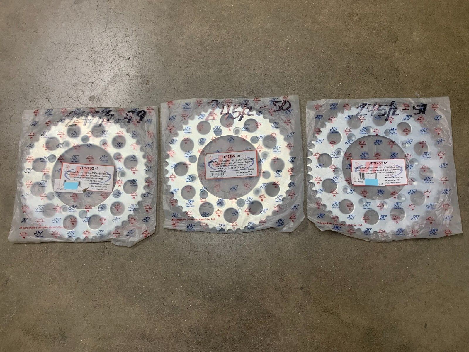 New JT Rear Steel Sprocket XR200R XL600 JTR245/2.49 JTR245/2.50 JTR245/2.51 LSB1