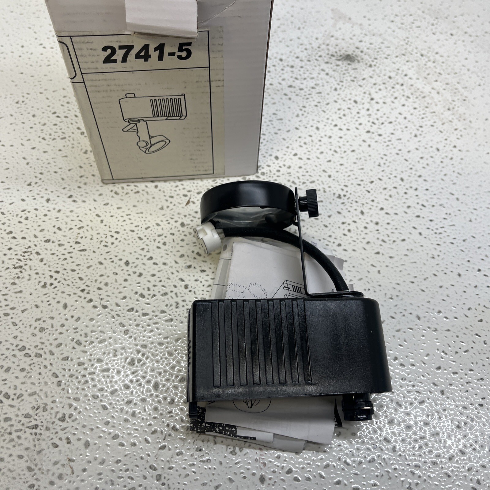 Volume Lighting V2741 Black Line Voltage & Track 5"H Track Head