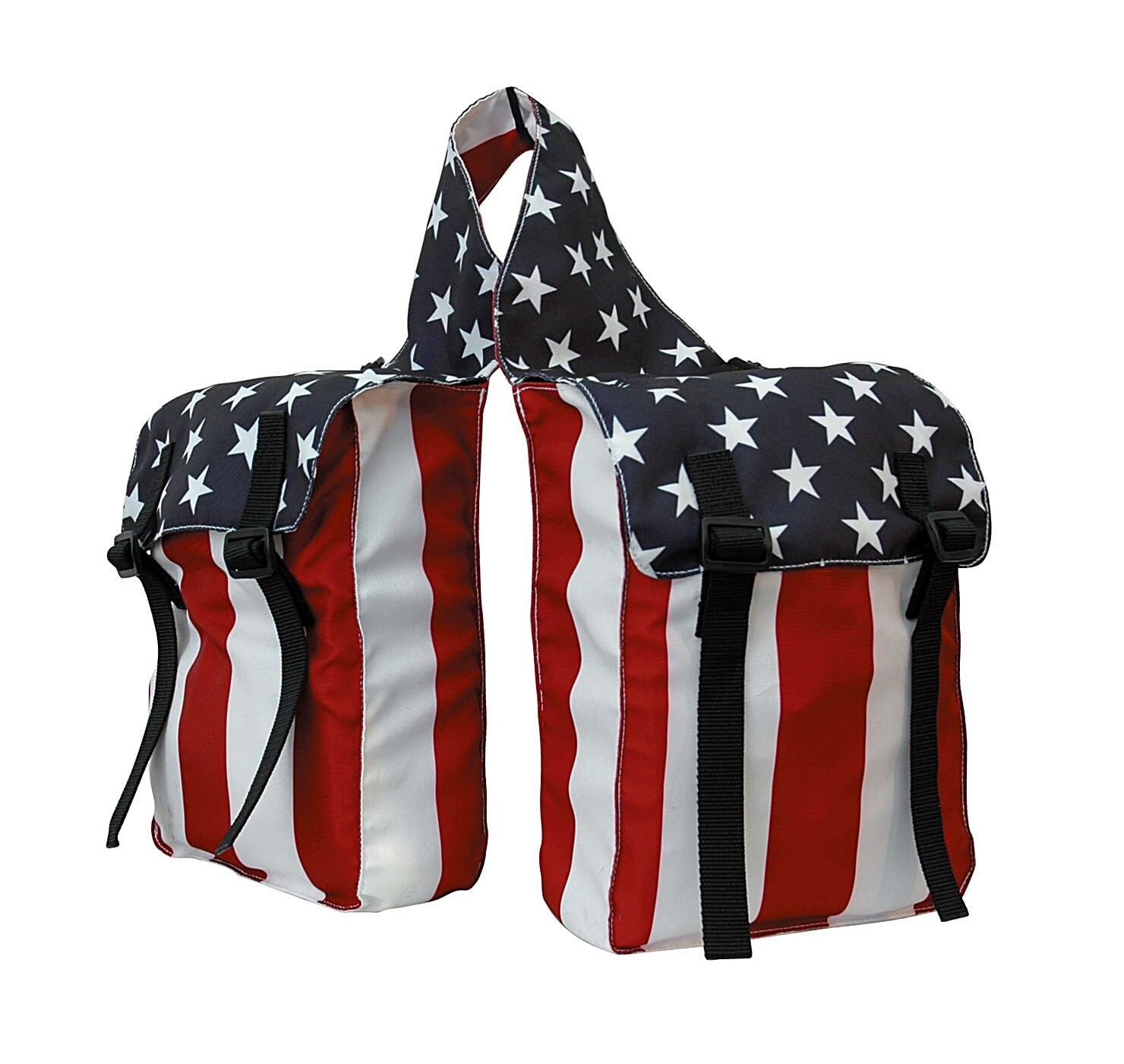 Rear Saddlebags for All Types of Saddles in Nylon Coloration USA