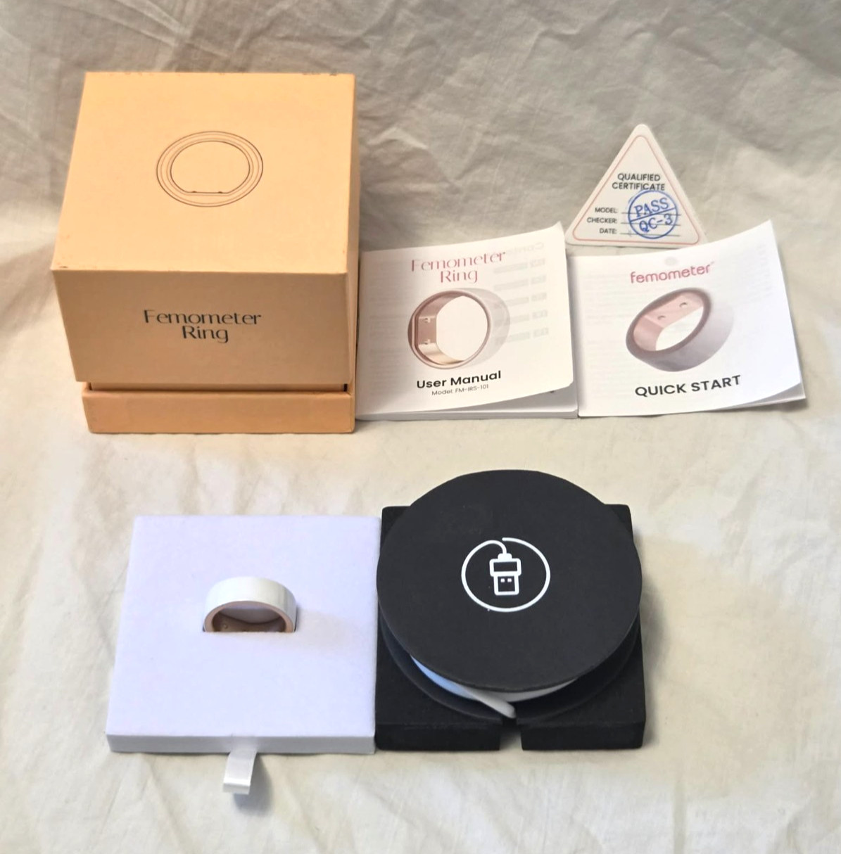 Femometer Ring Gen 1 - Model FMIRS101 -  Size 9