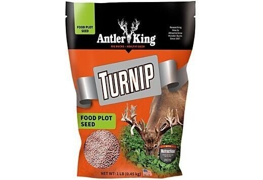 Antler King Turnips Deer Food Plot Seed 1/8 Acre - AKTURN1
