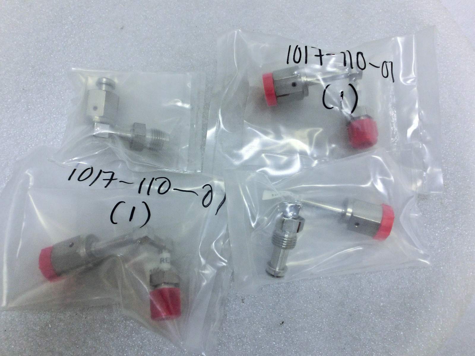 4pcs Advanced SemiConductor Materials ASM 1017-110-01 Rev A GasLine,US~9952