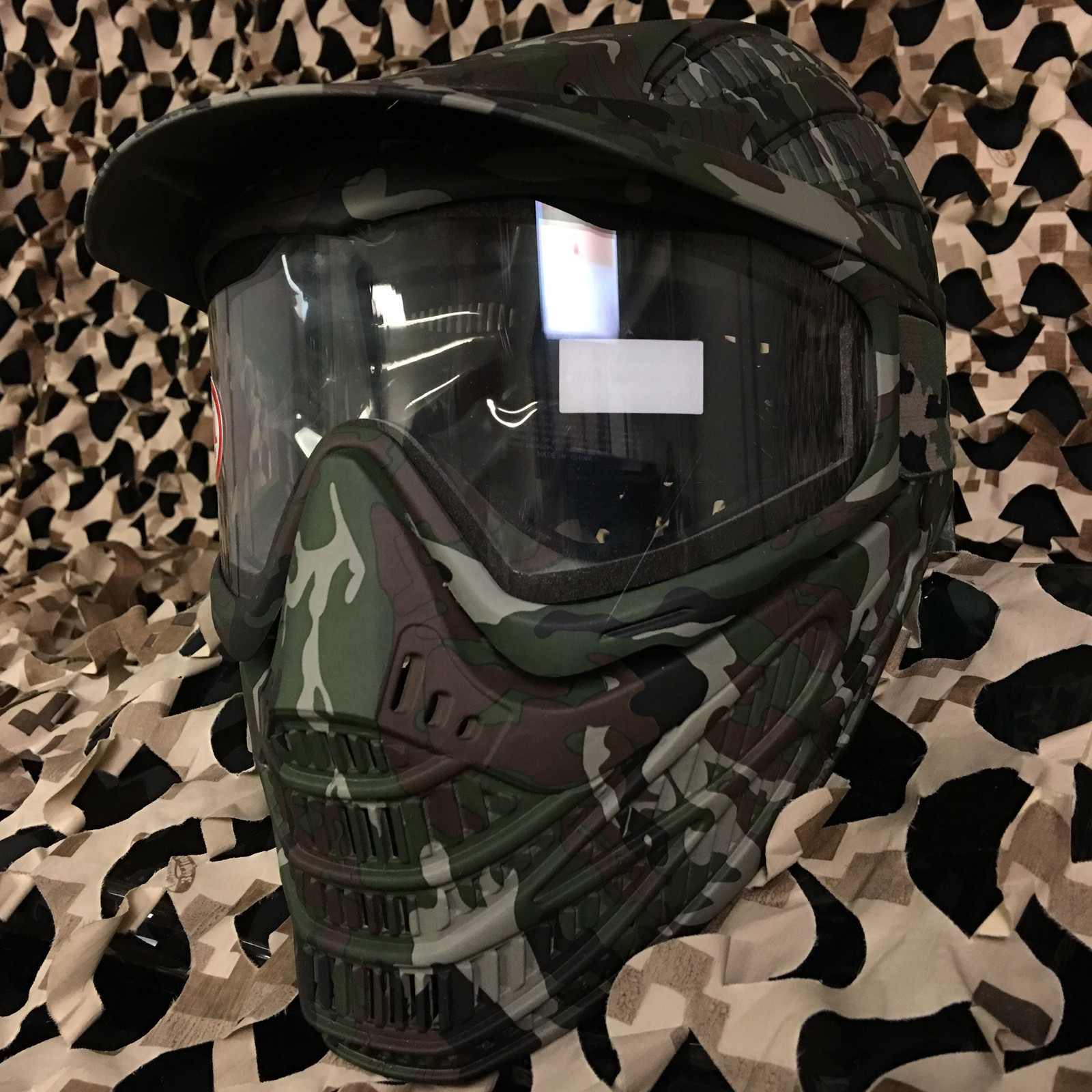 NEW JT Flex 8 Full Coverage Thermal Paintball Mask Helmet Goggle - Camo