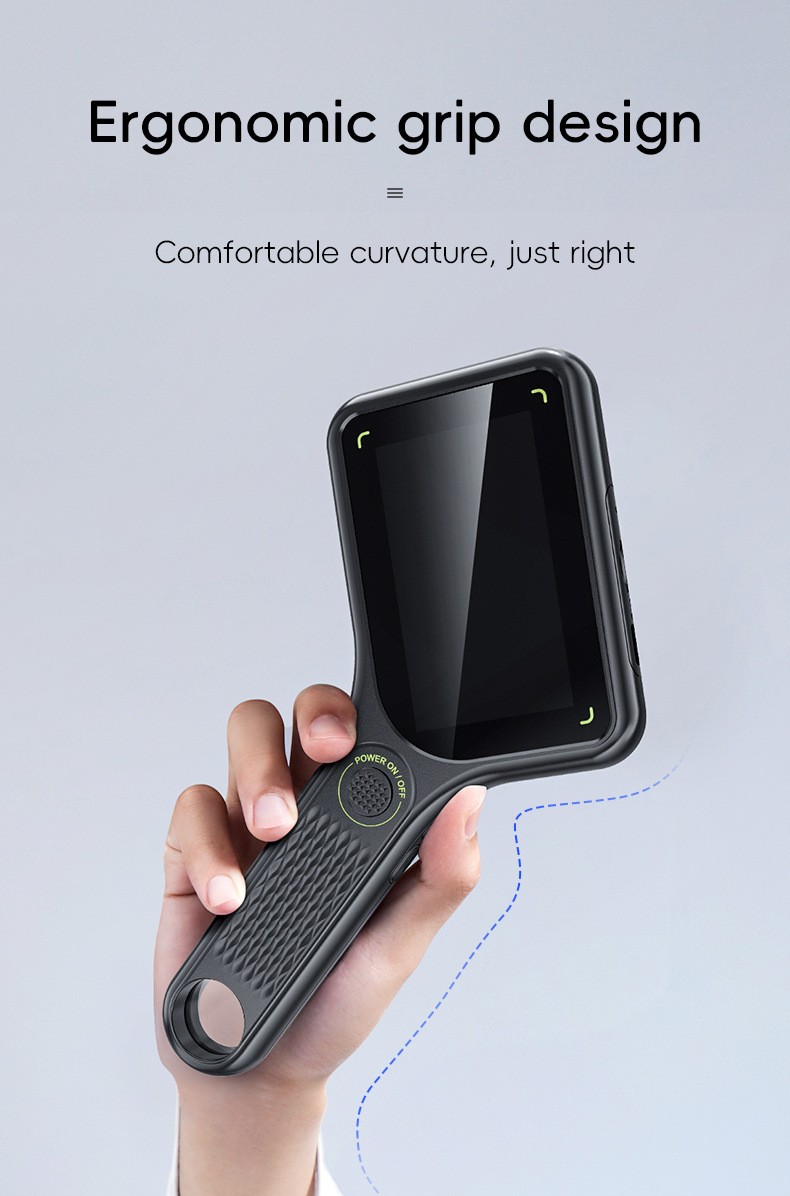 Digital Magnifier with 3inch IPS Screen 500X Magnifying Glass with Light