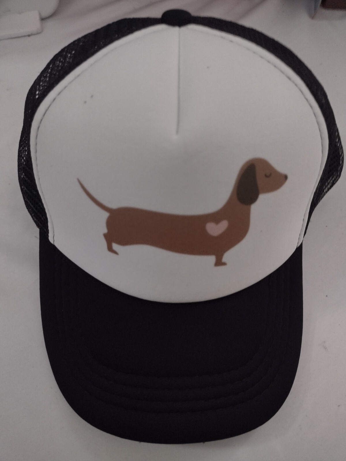 Kids Dachshund Truckers Hat