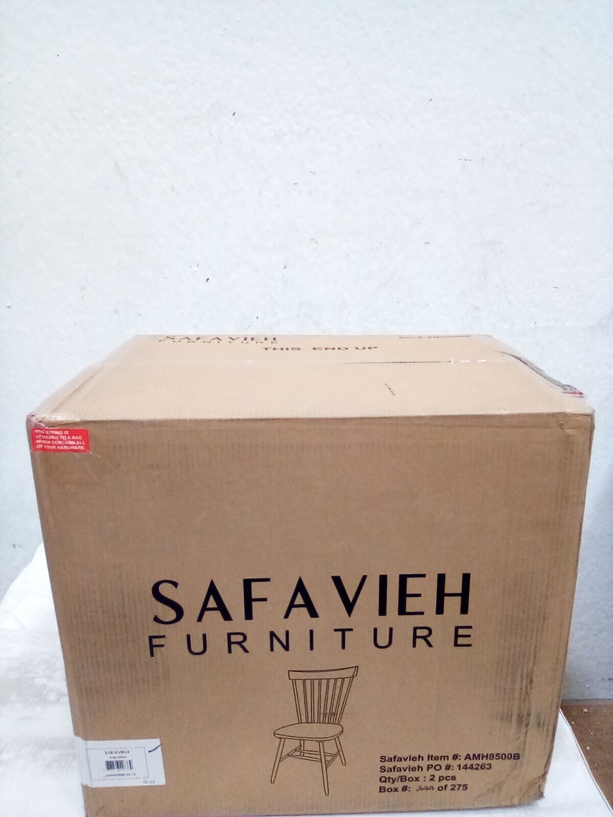 Safavieh PARKER SPINDEL SIDE CHAIR, Reduced Price 2172728917 AMH8500B