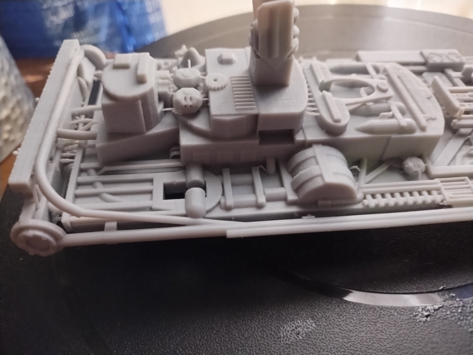 Battlestar Galactica Stellar Mining Ship 3D Resin Print 8.75"